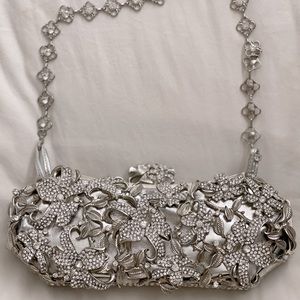 Swarovski crystal clutch. Never been used.